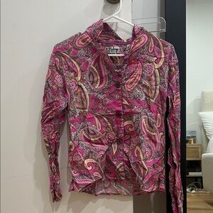 PJ Salvage Vibrant Pink Paisley Pajamas